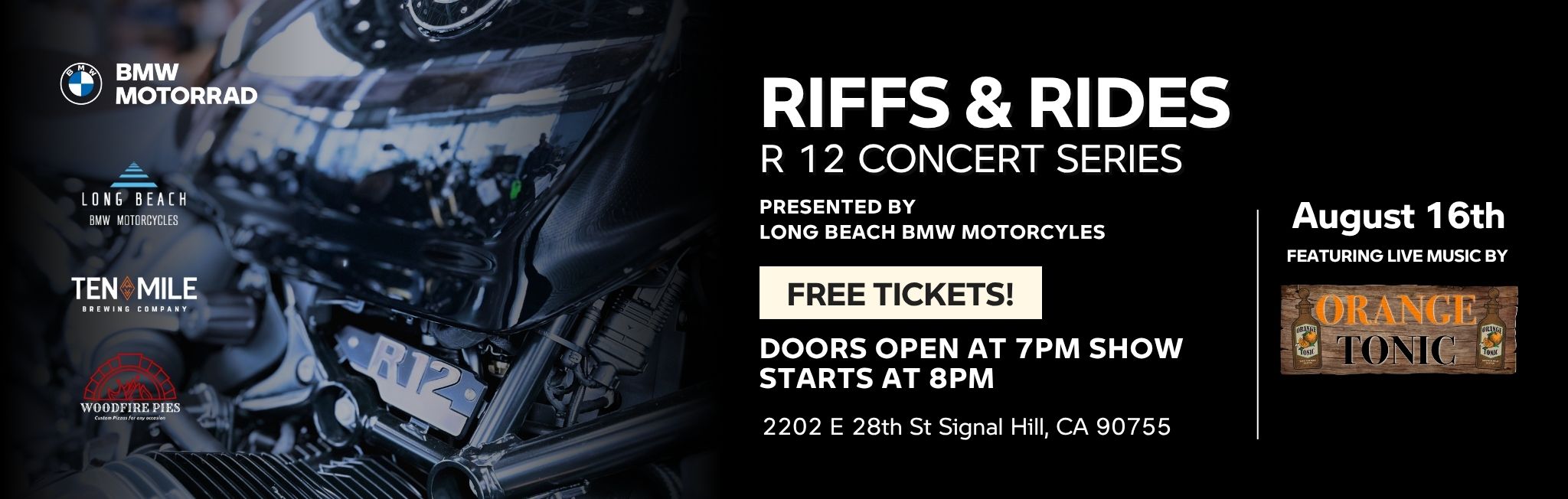 R 12 Concert Series FEAT. Orange Tonic
