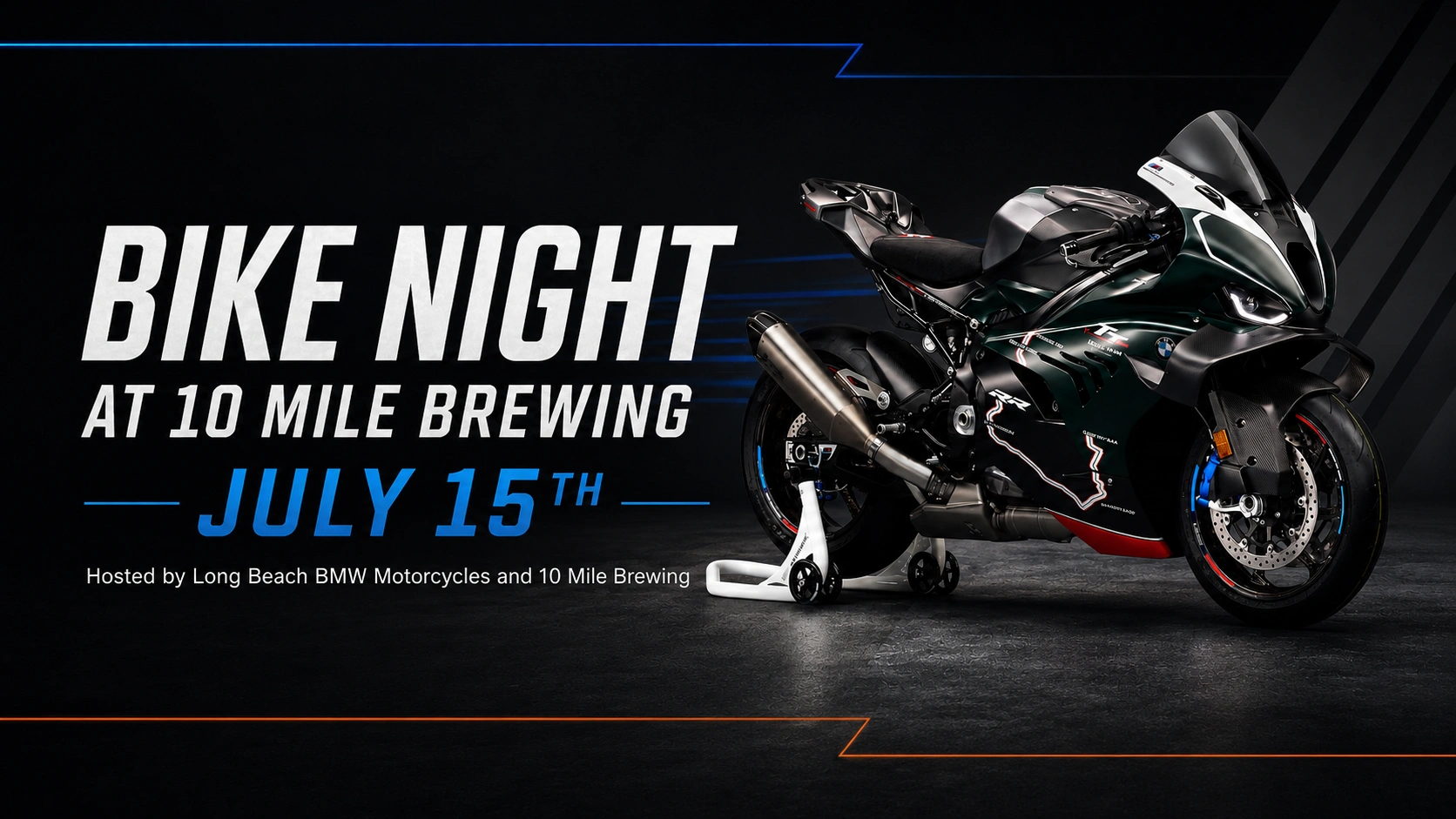 Bike Night at 10 Mile Brewing July 15th